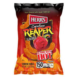 Herr's Carolina Reaper Flavoured Cheese Curls 170g