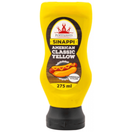 Poppamies American Classic Yellow Mustard  275 ml