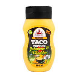 Poppamies Vegansk  Jalapeno & Cheddar Sås   290 ml