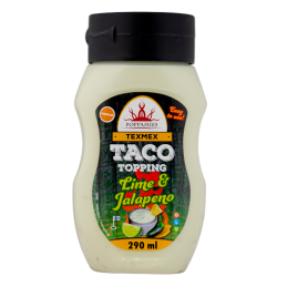Poppamies krämig Jalapeno lime topping 290ml