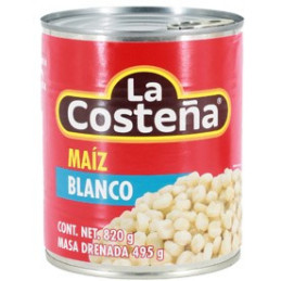 pozole, Hominy, Maiz blanco La Costeña, 820 g