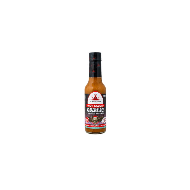 Poppamies Garlic & Roasted Habanero Hot Sauce 150 ml