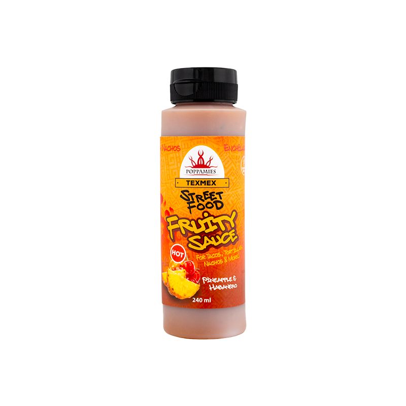 Poppamies street food fruity sauce 240g