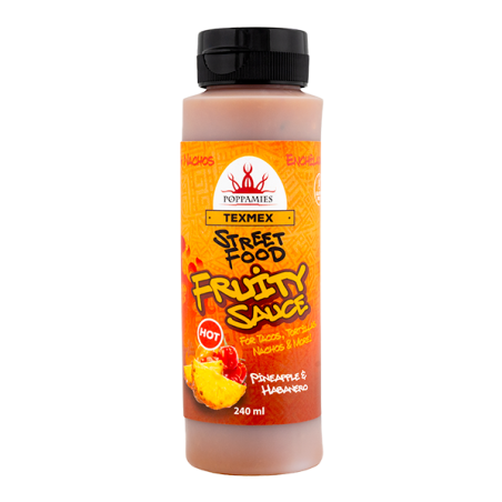 Poppamies street food fruity sauce 240g