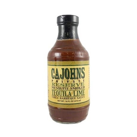 Cajohn’s Mesquite Smoked Tequila Lime Chile Barbeque Sauce 474ml