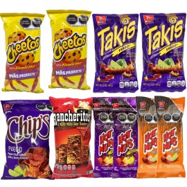 Mexican snax pack 10-pack
