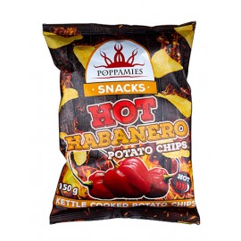 Poppamies Hot Habanero Chips 150gr