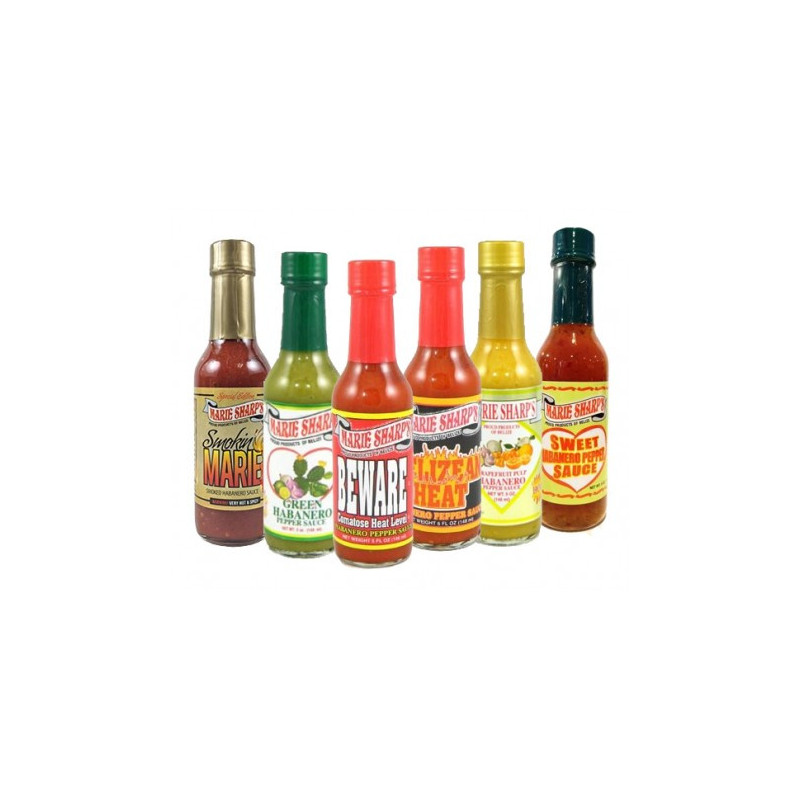 Marie Sharp's 6-pack 6x148ml Marie Sharp's 6-pack 6x148ml