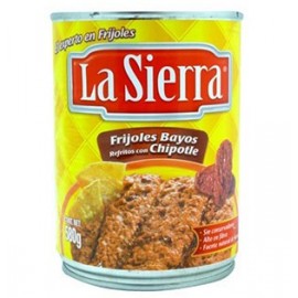 La Sierra Refried beans med chipotle, refritos con chipotle 430gr
