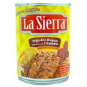 La Sierra Refried beans med chipotle, refritos con chipotle 430gr