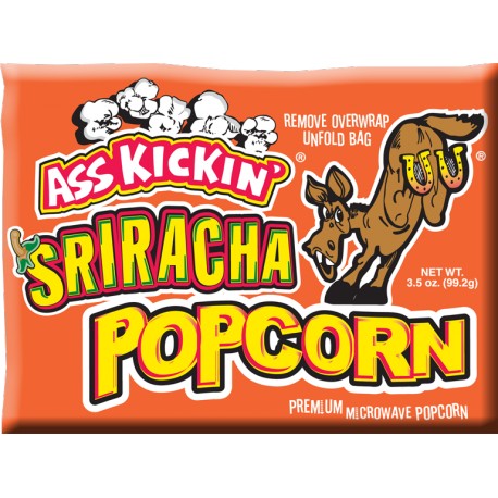Ass Kickin' Sriracha Popcorn