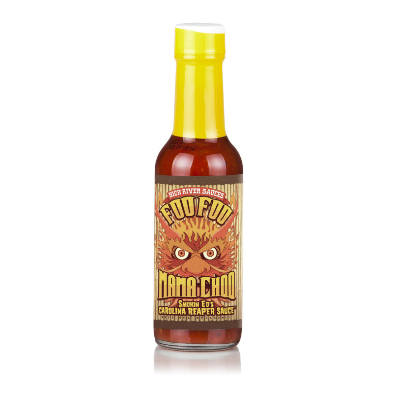 High River Sauces Foo Foo Mama Choo Hot Sauce 148ml High River Sauces Foo Foo Mama Choo Hot Sauce 148ml