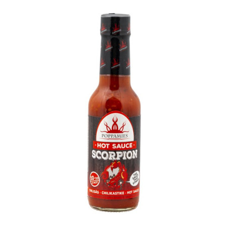 Poppamies Hot Sauce Scorpion chilisås 150ml