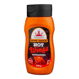 Poppamies Wing Sauce Hot -wingsås 340gr