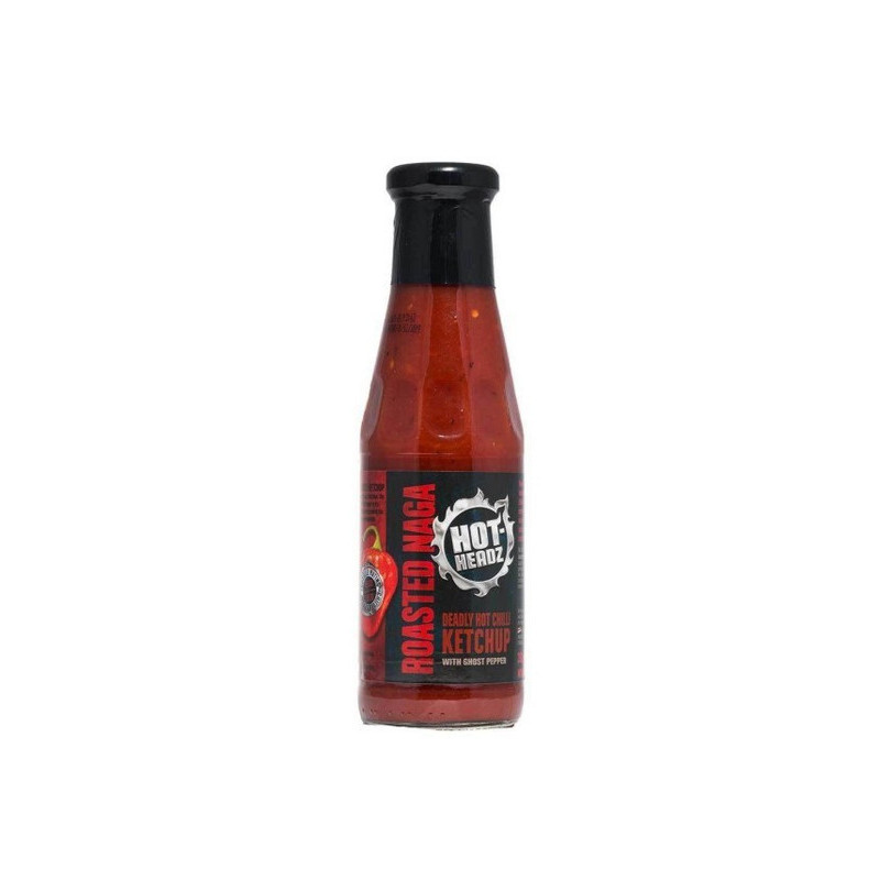 HOT-HEADZ! ROASTED NAGA KETCHUP 390gr HOT-HEADZ! ROASTED NAGA KETCHUP 390gr