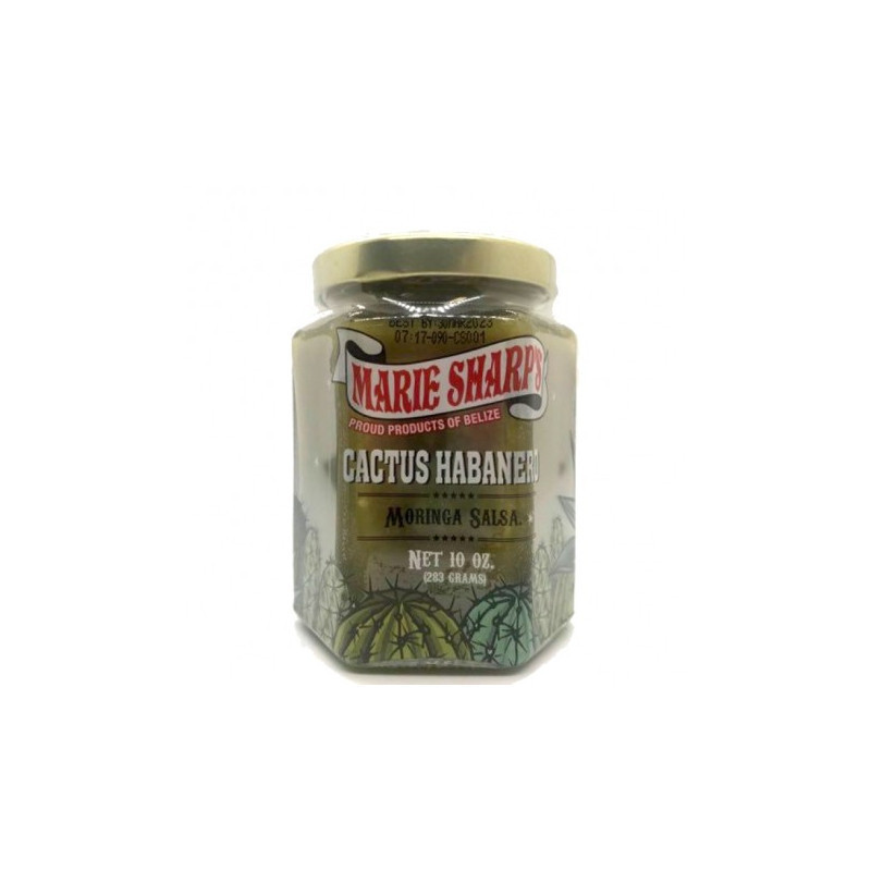 MARIE SHARP'S CACTUS MORINGA HABANERO SALSA 283gr MARIE SHARP'S CACTUS MORINGA HABANERO SALSA 283gr