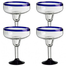 StoraMargarita glas, handblåsta. 4st 500-600ml