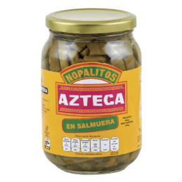 Nopales Rajas. Strimlade kaktusblad i vatten 460gr