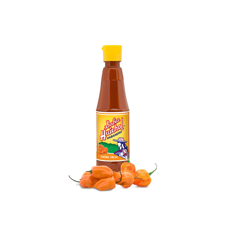 SALSA HUICHOL HABANERO 190G