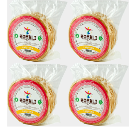 Små Majstortillas 4-pack Komali gula. 25st 12cm 500gr Taqueria style.