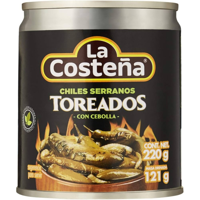 La Costena Serrano Toreados 220g