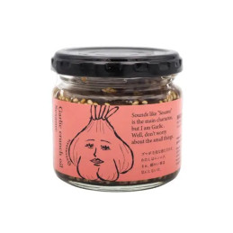 Krispig vitlök, sesamfrön och sesamolja. 110gr