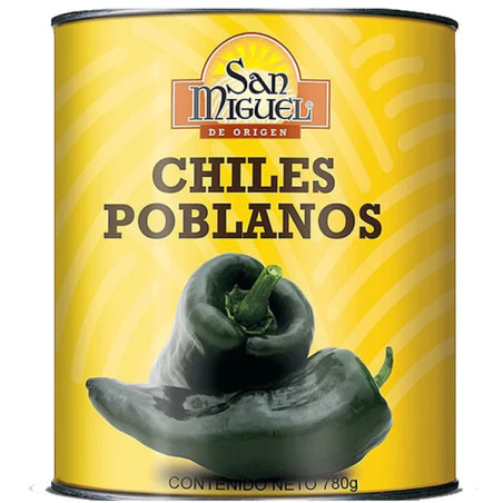 Poblano Chili 780gr