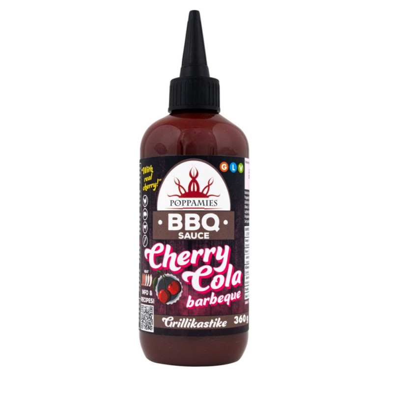 POPPAMIES CHERRY & COLA -GRILLSÅS 345 g