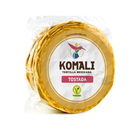 REA Majstortillas för Tostada / Majschips Komali gula. ca 30-35st 15cm 500gr